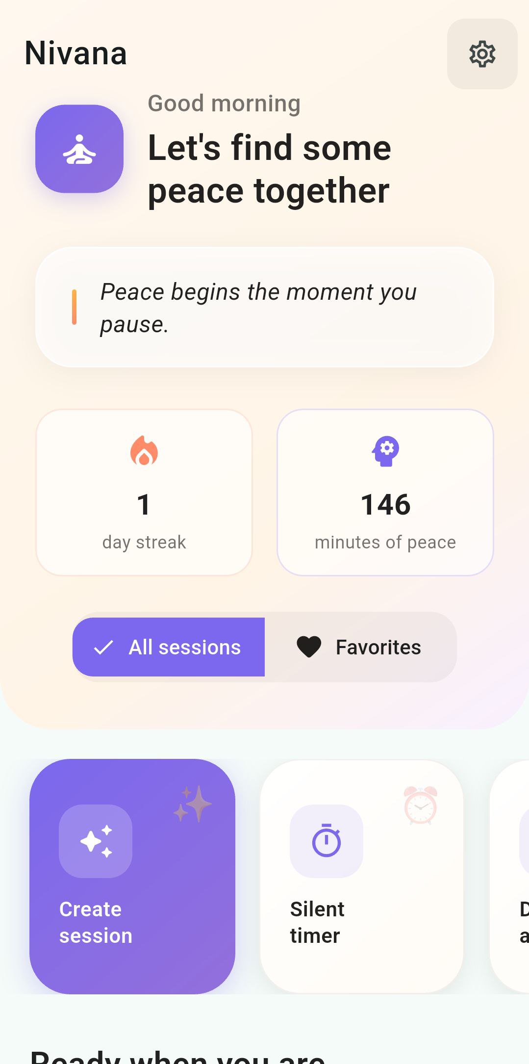 Nivana App - Mood Tracking